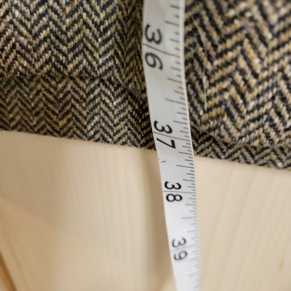 Vintage Brown Wool Maxi Skirt - Picture 10 of 14